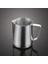 600 ml Paslanmaz Çelik Kahve Köpüklü Süt Çay Latte Sürahi Ölçeği + Termometre (Yurt Dışından) 5