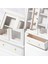 Nefis Beyaz Dollhouse Minyatürleri Dolap Modeli Mutfak Oturma Odası Dekor (Yurt Dışından) 5