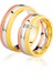 Üç Renk Altın Alyans 2004-2 1