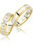 Tamtur Model Taşlı Altın Alyans 0106 1