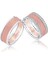 Ortası Rose Altın Alyans 0601-3 1