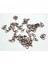 Metal Takı Papağan Klipsi Bronz Renginde (50 Adet) 10 mm 2