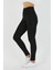 Kadın Siyah Yüksek Bel Toparlayıcı Tayt 2