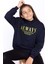 Toontoy Kız Çocuk Baskılı Balıkçı Yaka Sweatshirt 1