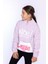 Toontoy Kids Toontoy Kız Çocuk Bol Yaka Reklektörlü Kanguru Cepli Sweatshirt 1