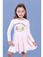 Toontoy Kız Çocuk Ayıcık Baskılı Elbise 2