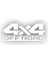 4x4 Off Road Sticker 10 x 4 cm 1