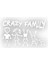 Crazy Family Sticker 20 x 12 cm 1