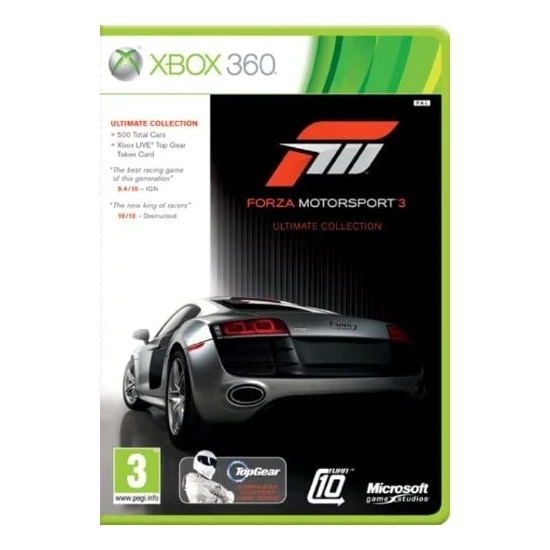 Microsoft Forza Motorsport 3 Ultımate Collectıon Xbox 360 Oyunu