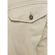 Jack & Jones 12193754_Jpstpaul Jjflake Akm 542 Orta Bel Normal Kalıp Düz KremErkek Kargo Pantolon