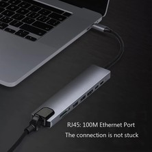 Sakuraa 8 Bağlantı Noktalı USB Hub 3.0 Çoklu Dönüştürücü (Yurt Dışından)