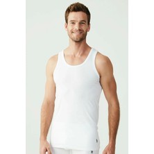 U.S. Polo Assn. 80189 Erkek Beyaz 2'li Atlet