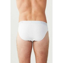U.S. Polo Assn. 83057 Erkek Beyaz 3'lü Slip