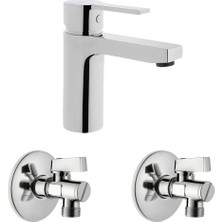 Artema Fold S Lavabo Bataryası + 2 Adet Artema Ara Musluk