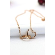 Caisya Butik Kalpli Alyans Gümüş Kolye