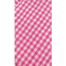 White Alamode Pembe Kavanoz Kapağı Örtüsü 10'lu