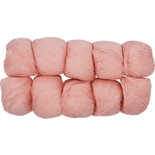 Spagettiyarn Yavruağzı Slim Cotton Ip - 10'lu Set