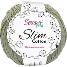 Spagettiyarn Haki Slim Cotton(50 Gr)