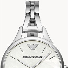 Emporio Armani AR11054 Bayan Çelik Kordon Kuvars Saat (Yurt Dışından)