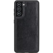 Bouletta Mw Deri Telefon Kılıfı Samsung S21 Plus Rst1 Siyah