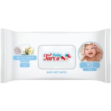 Baby Turco Beyaz Sabun Kokulu Islak Mendil 24 x 90