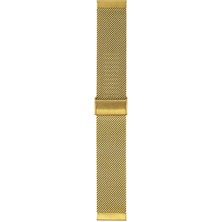Case 4U Samsung Galaxy Watch 3 Metal Kayış Kordon Milano Loop 45mm KRD-45 Altın