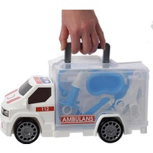 Kelebek Oyuncak Ambulans Çantalı Ilk Yardım Seti