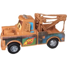 PopŞeker Tom Mater Cars Şimşek Mcqueen Çarpıp Dönen Sesli Işıklı 20CM. Tom Mater