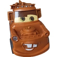 PopŞeker Tom Mater Cars Şimşek Mcqueen Çarpıp Dönen Sesli Işıklı 20CM. Tom Mater