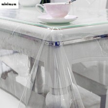 K&M Hometex Şeffaf Ince Masa Örtüsü Pvc 0.25 Mm
