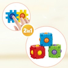 Carino 48 Splice Parçaları Pus Pop Fidget Oyuncak Ininite Binası B (Yurt Dışından)