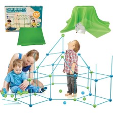 Carino Construç Seti Crianças 155PIEZAS Için Kids Fort (Yurt Dışından)