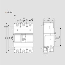 Legrand Drx 250N 3p 3X250 A Kompakt Şalter