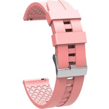 Nezih Case Samsung Galaxy Watch Active 2 40MM ve 44MM Uyumlu (20MM) Yumuşak Silikon Kordon