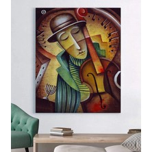 MonoStella Marinne Vias Sokak Müzisyenleri Kanvas Tablo