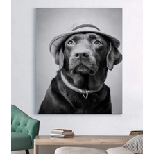 MonoStella Retro Köpek Kanvas Tablo