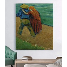 MonoStella Yağlıboya Görünümlü Çift Kanvas Tablo