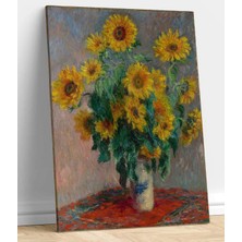 MonoStella Claude Monet Ayçiçekleri Kanvas Tablo