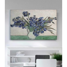 MonoStella Vincent Van Gogh Süsenler Kanvas Tablo
