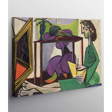 MonoStella Pablo Picasso Desen Çizen Kız Kanvas Tablo
