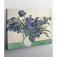 MonoStella Vincent Van Gogh Süsenler Kanvas Tablo