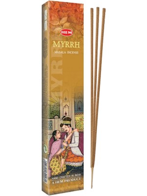 Morey Hem Tütsü Myrrh Mür Kokulu Masala  Tütsü