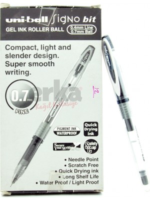 Uni-Ball Jel Kalem  Unı Sıgno Bıt07 Siyah Um 201 07