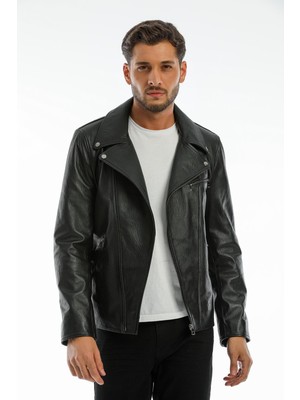 Dericlass Jordan Erkek Mont %100 Orijinal Kuzu Derisi ile Şıklığı Yakalayın