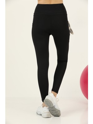 Miss Maral Missmaral Kadın Spor Tayt Siyah
