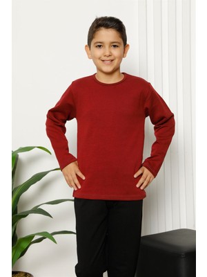 Akbeniz Çocuk Pamuk Uzun Kollu Pijama Takımı 4612
