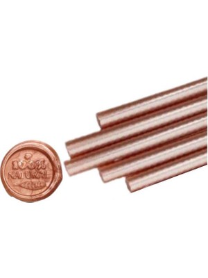 Profisher Mühür Mumu Çubuk Sıcak Tutkal 7mm x 20CM 6’lı Metalik Rose Gold