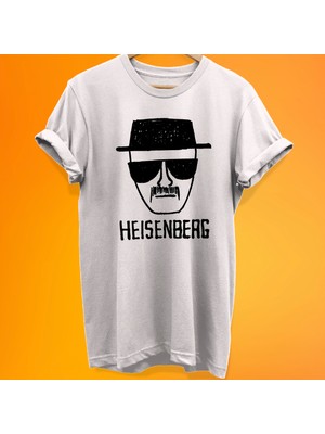 Remonz Heisenberg Baskılı %100 Pamuk Oversize T-Shirt Büyük Beden Tişört