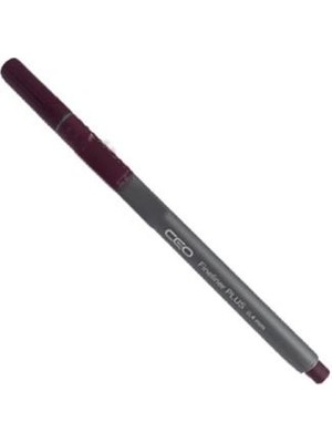FKM Ceo Fineliner Plus 0.4 mm  Bordo  Renkli Kalemler