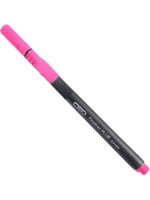 FKM Ceo Fineliner Plus 0.4 mm  Pembe  Renkli Kalem